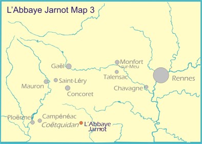 Map 3: l'Abbaye Jarnot
